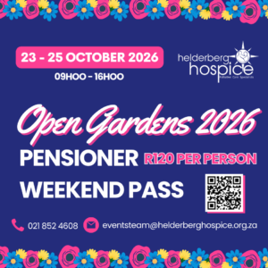 OPEN GARDENS 2026 - PENSIONER WEEKEND PASS